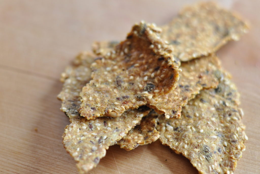 Simple Seed Crackers