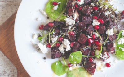 Cumin Roasted Beetroot & Puy lentil Salad
