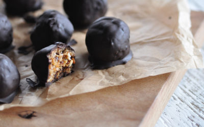 Better-For-You Peanut Butter Chocolate Bites