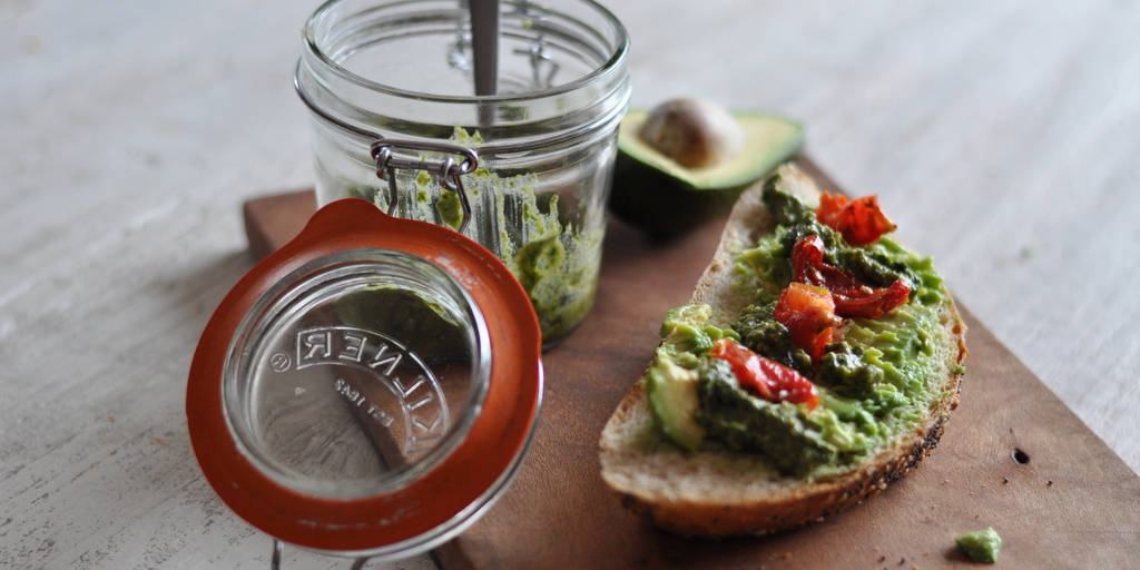 Avocado Toast with Coriander Pesto + 10 min Lunch Ideas