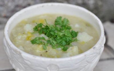 Chunky Irish Potato & Leek Soup
